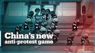 Chinese web game lets you beat and arrest Hong Kong activists