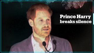 Prince Harry expresses ‘great sadness’ over royal split