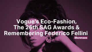 Vogue's Environmental Cover | Federico Fellini | The SAG Awards