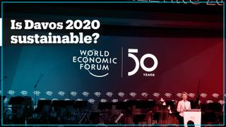 How 'sustainable' is Davos 2020?