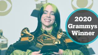 Grammys 2020: Billie Eilish takes five trophies including best song