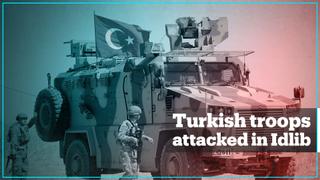 Syrian regime forces attack Turkish posts in Idlib, Turkey hits back