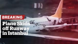 Breaking: Plane skids off runway in Sabiha Gokcen Airport, Istanbul