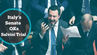 Italy's senate formally authorises criminal case against Salvini