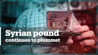 Syrian pound continues to plummet
