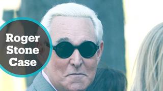 Trump's ally Roger Stone is due to be sentenced on Thursday