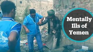 The War in Yemen: Traffic officer quits job to help the mentally ill in Taiz