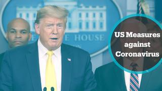 US President announces measures to deal with Covid-19