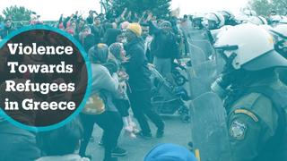 Refugee Crisis: Greek border police fire tear gas at migrants