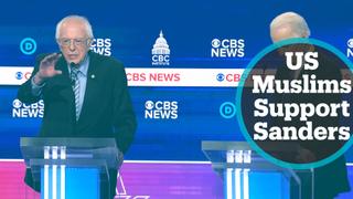 Sanders beats Biden with support from American Muslims