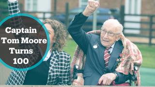Fundraising hero 'Colonel' Tom Moore turns 100
