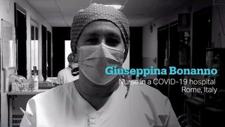 The story of a nurse in Covid-19 hospital in Rome