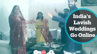 India’s lavish weddings go online in virus lockdown