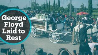 Hundreds attend George Floyd’s funeral in Houston