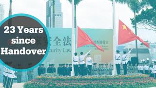 Hong Kong marks 23 years since handover to China