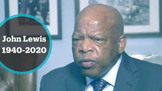 Civil rights icon John Lewis lies in state at US Capitol