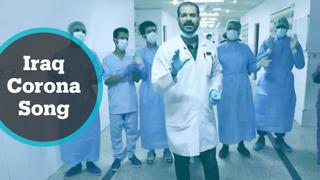 Basra pharmacist sings safety tips to spread joy, slow virus
