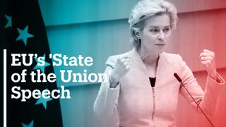 EU Commission President delivers 'state of the union' speech