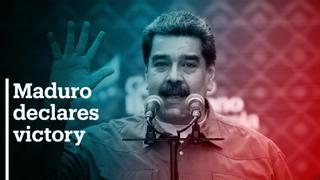 President Maduro declares victory after opposition boycott