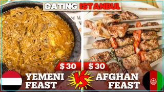 Eating Istanbul: Yemeni vs Afghan Food Battle