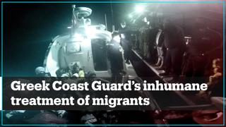 Turkish Coast Guard rescues migrants battered by Greek Coast Guard