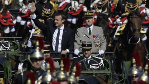 Are French military officers calling for an uprising?