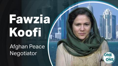 One on One - Fawzia Koofi, Afghan Peace Negotiator