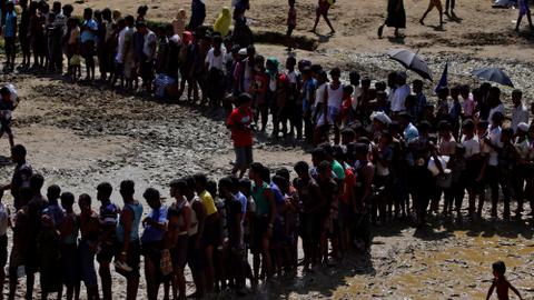Continuing influx of Rohingya refugees overwhelms Cox Bazar camps