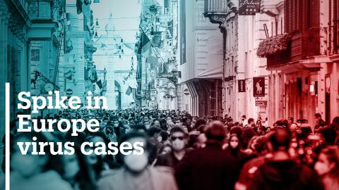 Several European countries record spike in Covid-19