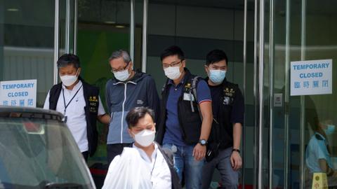 Media execs charged with national security law denied bail in Hong Kong