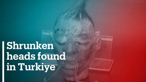 Shrunken heads found in smugglers raid in Turkiye