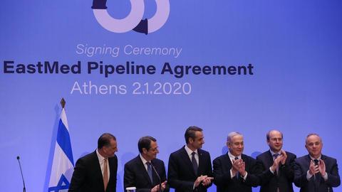 US ‘skeptical’ over EastMed Israel-Greece gas pipeline