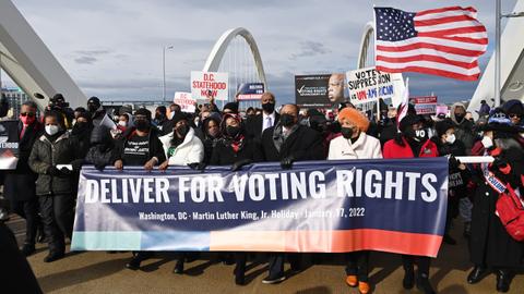 MLK family urges US Senate to bolster right to vote