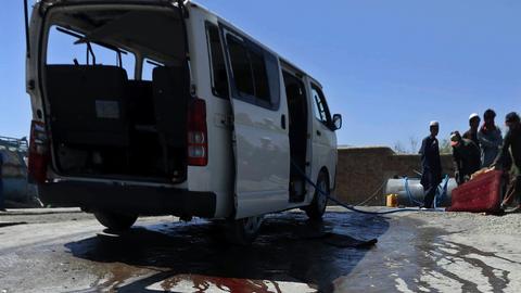 Deadly bomb blast targets minivan in Afghanistan's Herat