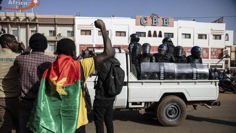 Gunfire heard near Burkina Faso leader's home as army revolts