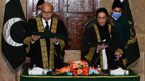 Ayesha Malik sworn in as Pakistan's first woman Supreme Court judge