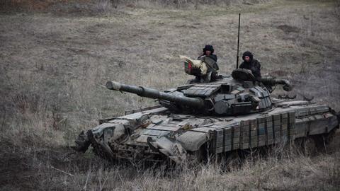 US military equipment arrives in Ukraine amid tensions with Russia
