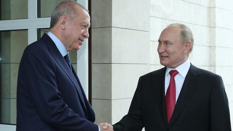 Putin accepts Erdogan's invitation to visit Turkiye