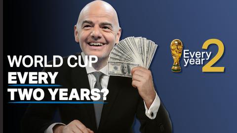 How will a biennial World Cup change the power of global football?