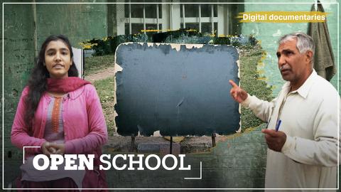 An open school for underprivileged children in Pakistan