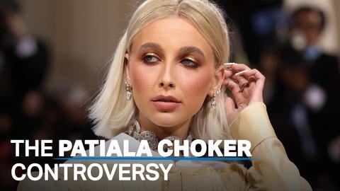 Why are netizens scrutinising Emma Chamberlain's Met Gala jewellery?
