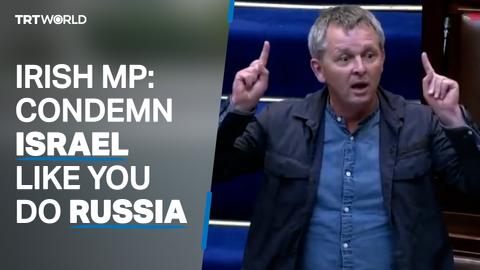 Irish MP calls out Israel’s actions on Palestinian territory