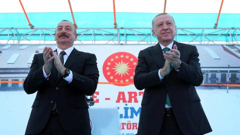 Erdogan, Aliyev inaugurate Türkiye's new Rize-Artvin airport