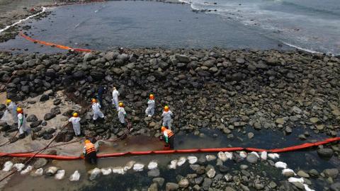 Peru demands $4.5 billion in compensation over Spain's Repsol oil spill