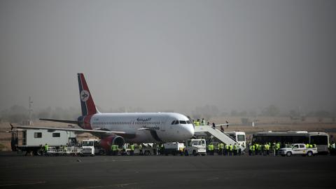 First commercial flight in 6 years takes off from Yemen's capital