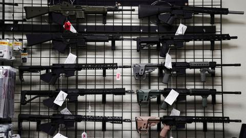 US says country flooded with nearly 140M guns