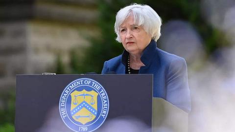 Janet Yellen: US recession not expected but Europe is 'vulnerable'