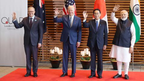 Quad summit in Japan seeks unity on countering China