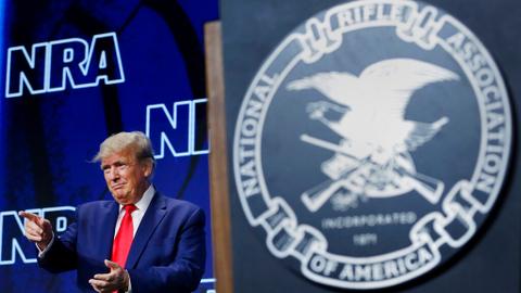 Ex-president Trump calls to arm Americans against 'evil'