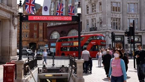 Biggest rail strike in three decades brings UK to standstill